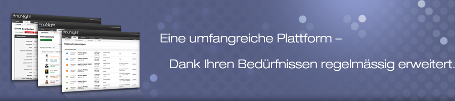 Nunight Management System Funktionen